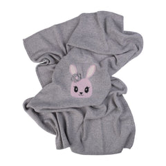 Il Trenino Baby Blanket Rabbit Grey