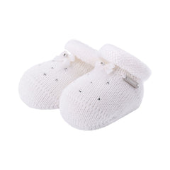 Il Trenino Baby Booties White