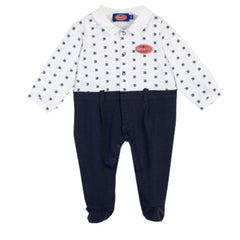 Bugatti Onesie Navy & White