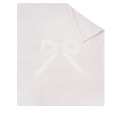 La Perla Baby Blanket Bow Pink