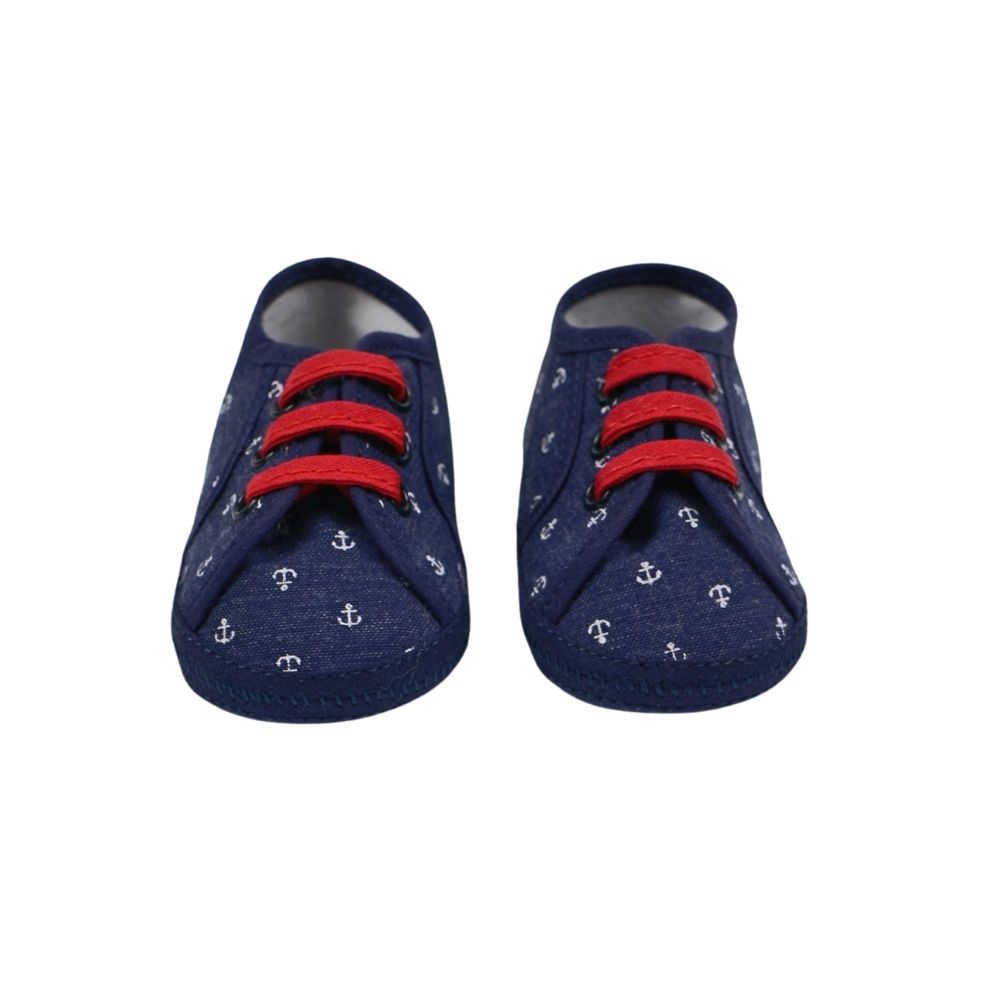 Il Trenino Baby Shoes With Red Laces