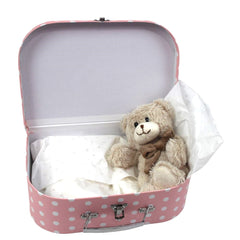 Gift Box Case Pink Dots Large 30x20x9cm