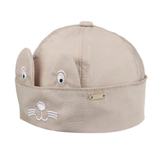 Il Trenino Baby Hat Puppy Face Beige