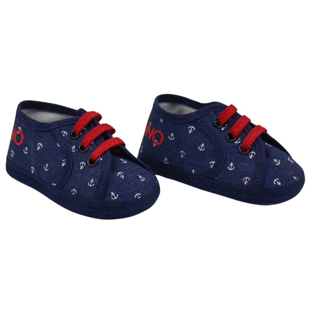 Il Trenino Baby Shoes With Red Laces