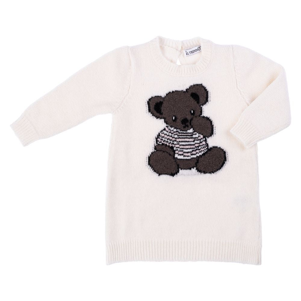 Il Trenino Jumper Teddy White