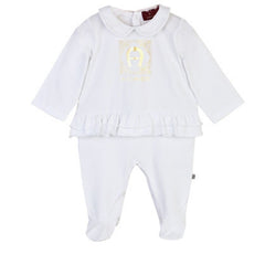 Aigner Onesie White