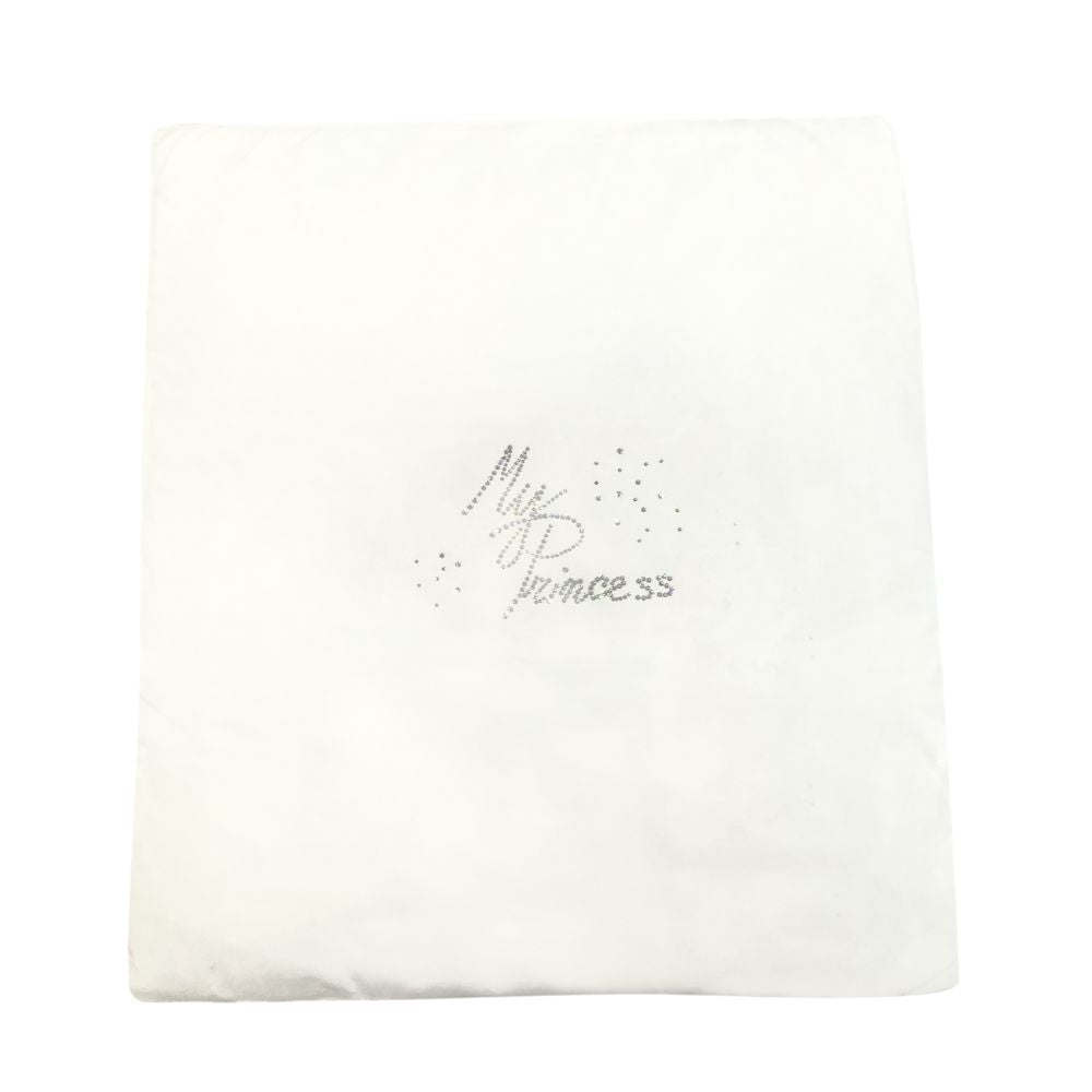 La Perla Baby Blanket My Princess White