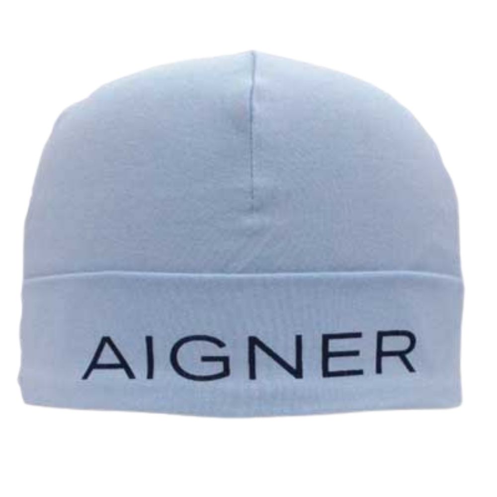 Aigner Baby Hat Cotton Blue