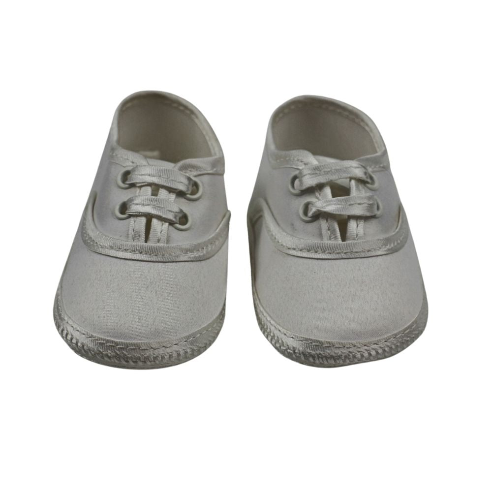 Il Trenino Baby Shoes White With Laces