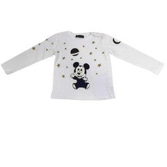 Monnalisa T-Shirt Mickey White