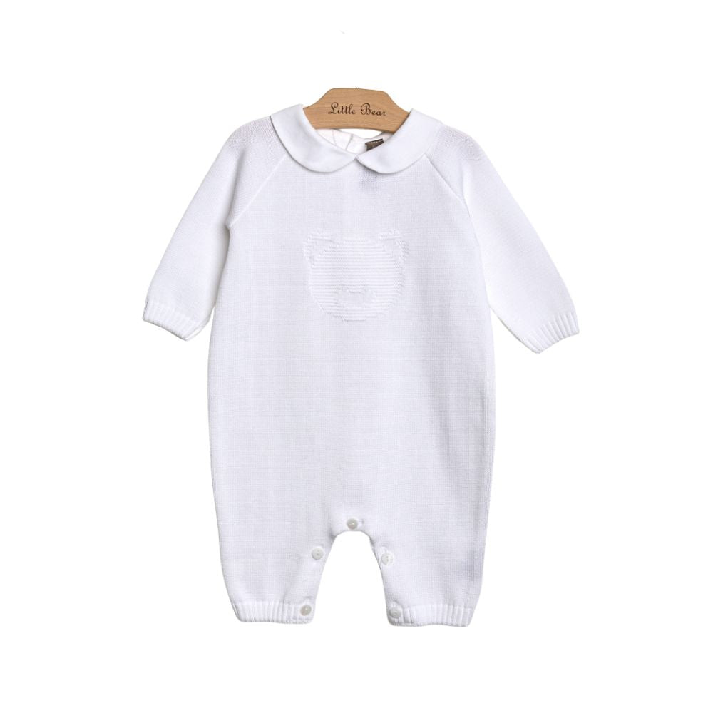 Little Bear Onesie Bear White