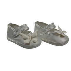 Il Trenino Baby Shoes With Butterfly White