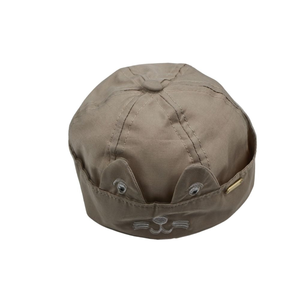 Il Trenino Baby Hat Puppy Face Beige