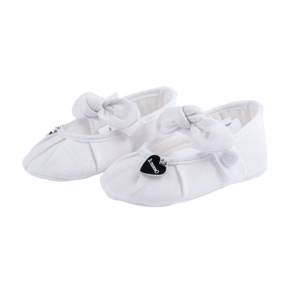 Il Trenino Baby Shoes Lace White