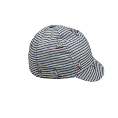 Il Trenino Baby Hat Stripes With Boats