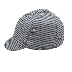 Il Trenino Baby Hat Stripes With Boats