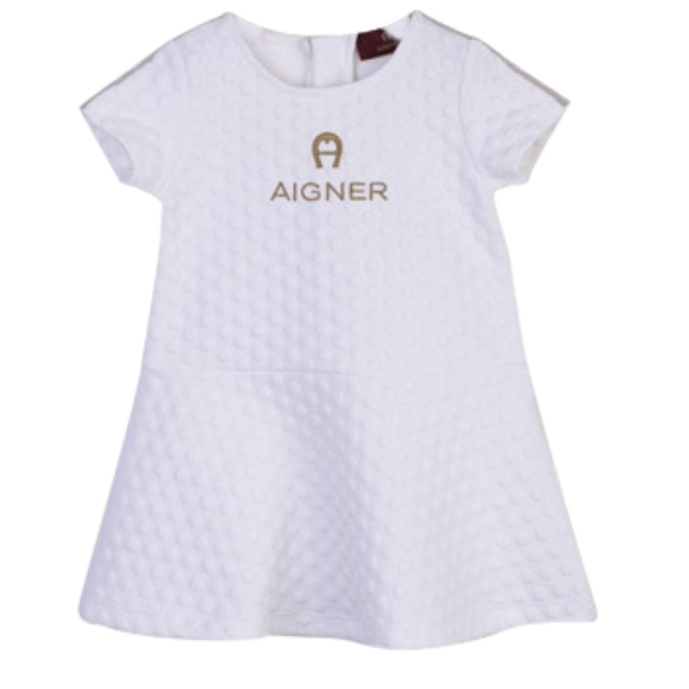 Aigner Dress Fancy White