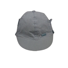 Il Trenino Baby Hat Stripes Light Blue