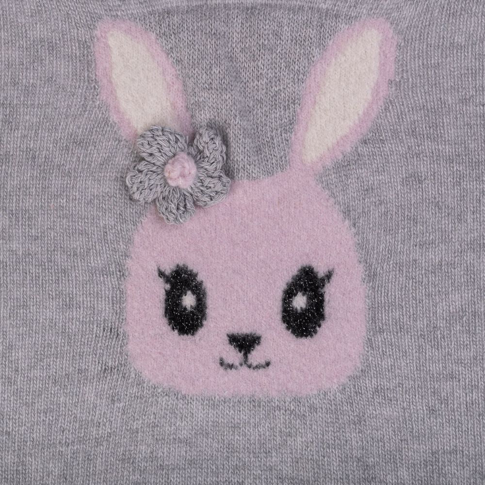 Il Trenino Baby Blanket Rabbit Grey